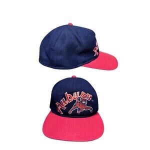 Vintage Auburn Tigers Navy Orange Sports Specialties Fitted Hat Cap 7 1/2